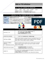 Grammar Guide Gerund (Ing - Form) vs. Infinitive