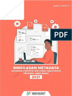 Ringkasan Metadata Kegiatan Sektoral Dan Khusus Provinsi Jawa Barat 2021