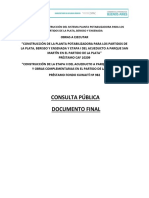 DocumentoFinal ConsultaPublica PlantaPotabilizadora LaPlata-Berisso-Ensenada