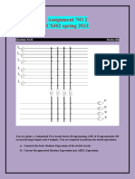 Cs302 Assignment No 2 Solution Spring 2023