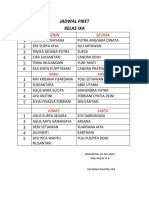 Jadwal Piket