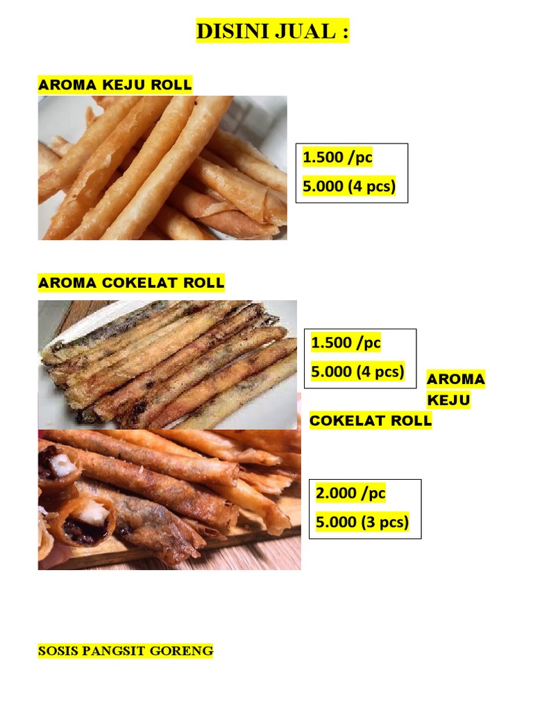 Cheese Roll PDF