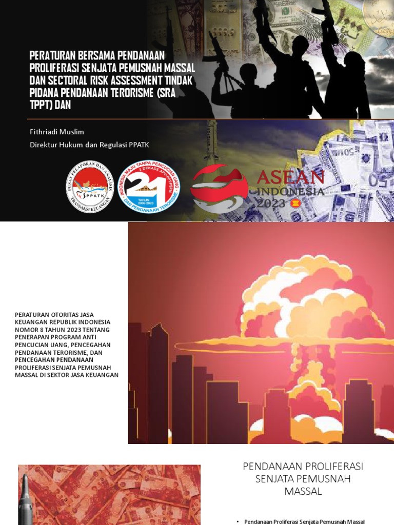 Bahan Paparan PPATK Dalam Sosialisasi POJK 8 2023 | PDF