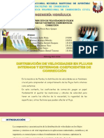 4 - DISTRIBUCIÓN DE VELOCIDADES EN FLUJOS INTERNOS Y EXTERNOS COEFICIENTE DE CORRECCIÓN Ofi