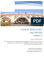 IIM Indore Corporate Brochure