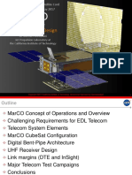 Mars Cube One Telecom System Design