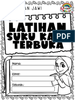 Latihan - Jawi Suku Kata Terbuka