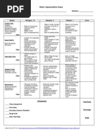 Download RUBRIC Argumentative by elizabeth_lenherr SN66121501 doc pdf