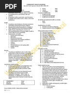 CHN Review Handout