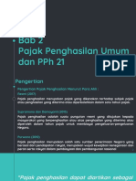 Pertemuan 2 Pajak Penghasilan Umum Dan PPH 21