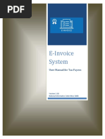 EINVOICE UserManual Web