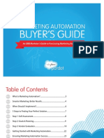 Marketing Automation Buyers Guide