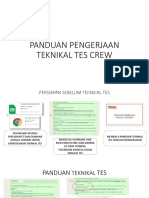 Panduan Teknikal Tes Crew