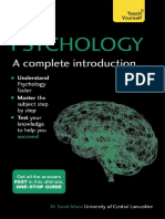 Psychology A Complete Introduction Retailnbsped 9781473609310