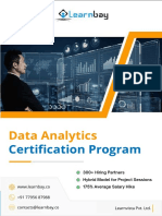 Data Analytics Certification Program Learnbay