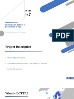 Does Georgia Exploit The Advantages of DCFTA: International School of Economics at TSU