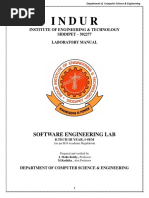 SE LAB MANUAL (MallaReddy&Radhika) - Final