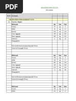 Rate Analysis