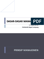 3 Prinsip Manajemen