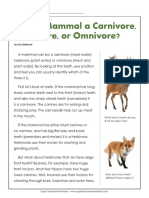 4th Carnivores Herbivores WQRQZ