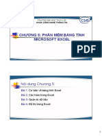 Chuong 5 - MS Excel