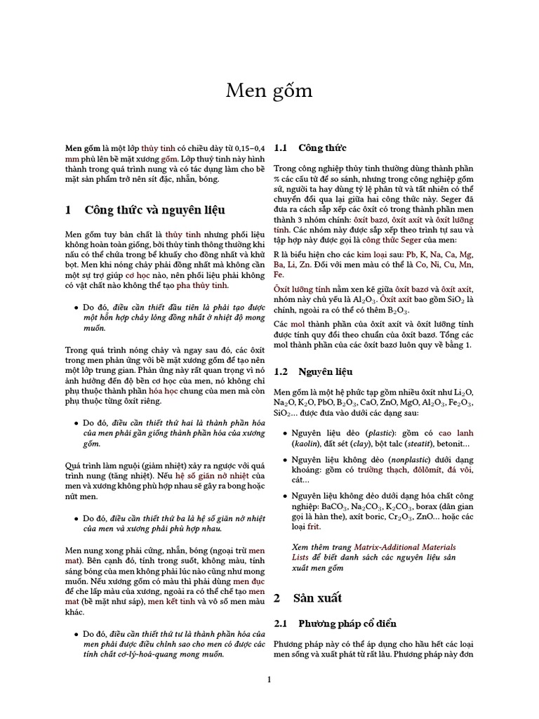 Men Gom | PDF