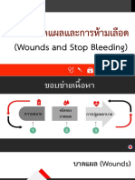 บาดแผลและการห้ามเลือด PDF