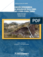 Odinamica - Peligros - Geologicos - Cerro Ayamachay e Itapa Ccasa - Tambo Tambo-AYACUCHO