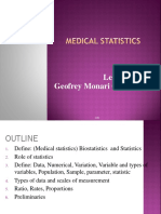 Medical Statistics - PPTX Lecture 1 To 10