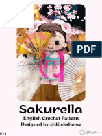 куколка сакура в японском стиле