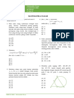 SIMAK UI 2020 - Kemampuan Dasar