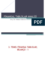 Finansal Tablolar Analizi 0315