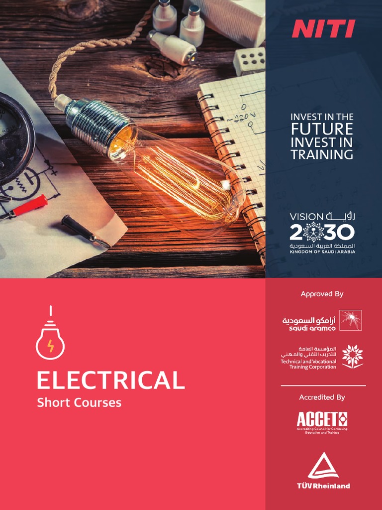 Electrical Short Courses Brochure PDF Electrician Rectifier