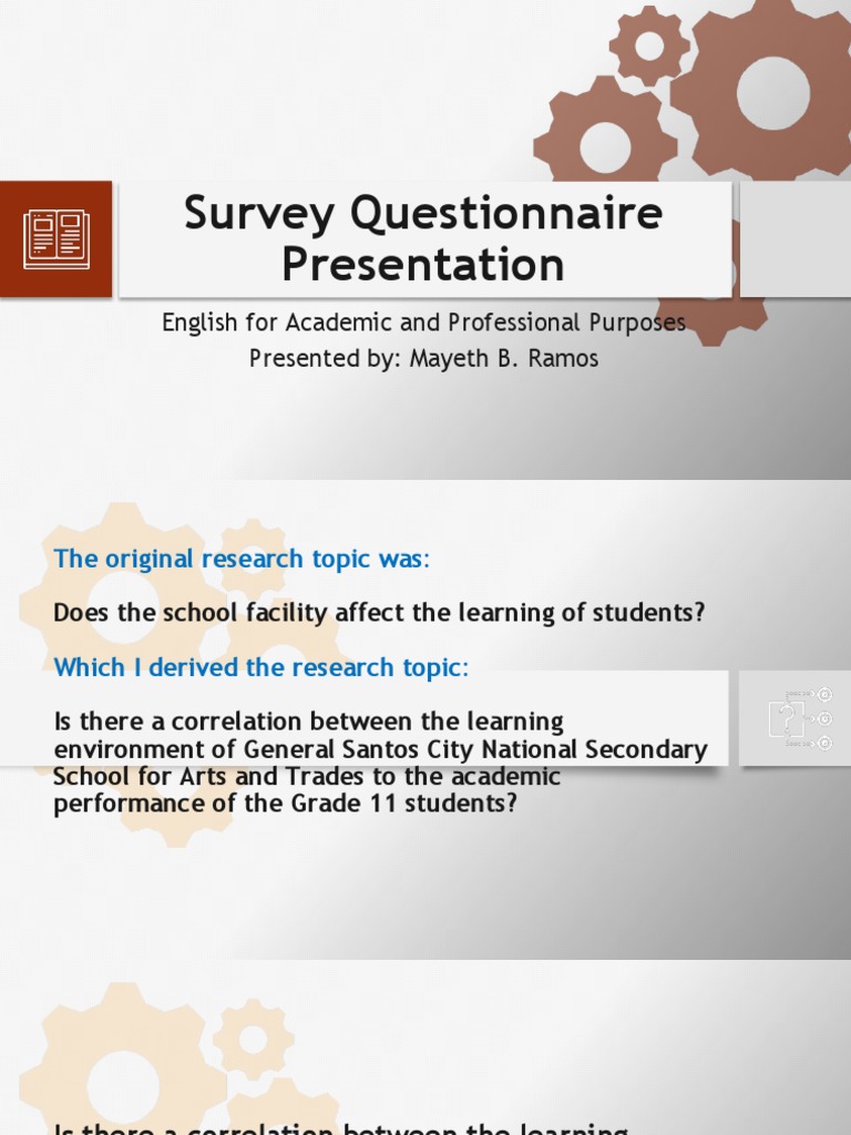 Correlation of School Environment and Academic Performance | PDF ...