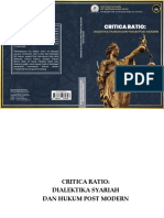 Buku Critica Ratio Dialektika Syariah Dan Hukum Post Modern