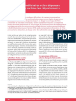 Fiche 03 - Les Bénéficiaires Et Les Dépenses D Aide Sociale Des Départements