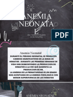 Anemia Neonatal Dra. Blanco Exitos