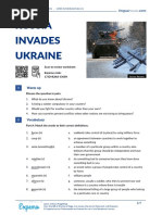 Russia Invades Ukraine British English Student