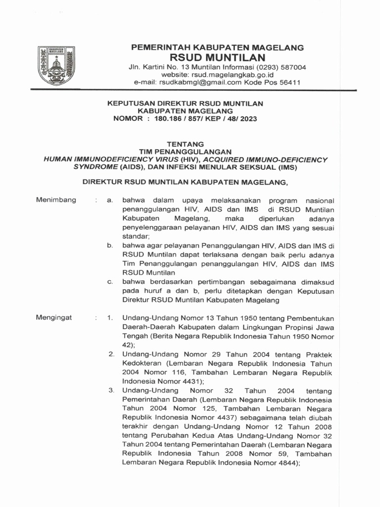 Tim Hiv Aids Dan Ims 2022. | PDF