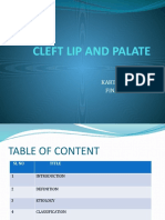 Cleft Lip and Palate in Paediatric Dentistry