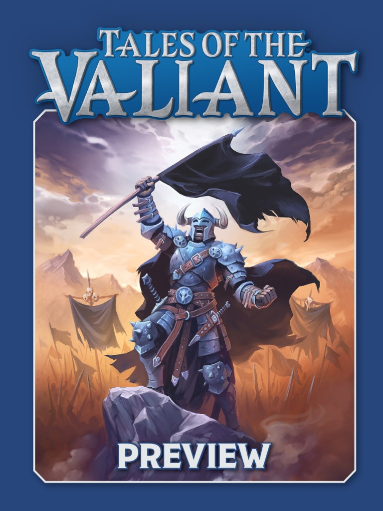 Tales of The Valiant RPG - Final Preview | PDF | Role Playing Games ...