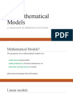 1.2 Mathematical Models