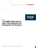 Right Approach Zero Trust Iot