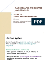 NHA2414 - Lecture - 1-2 Control System Introduction