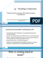 TheWriting-ReadingConnection