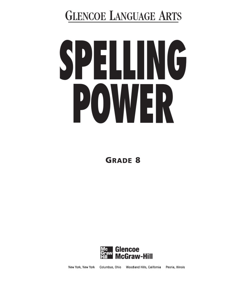 8th Grade Spelling Europa Moon English Language