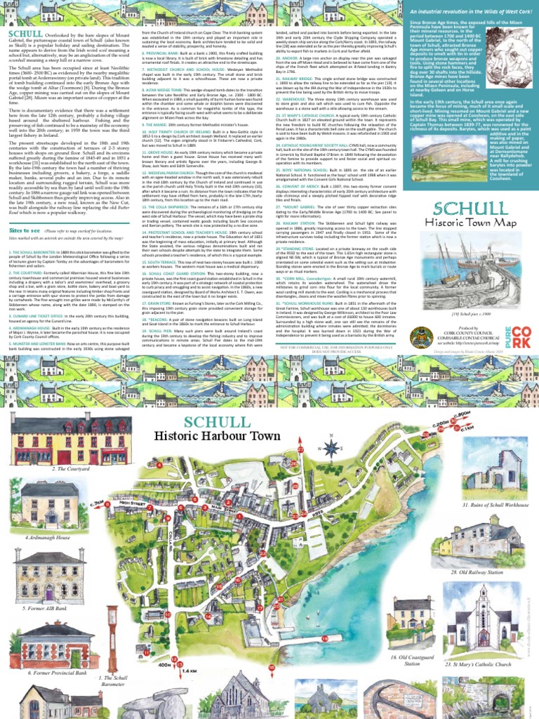 Schull Historic Sites Map Guide | PDF | Bronze Age | Cork (City)