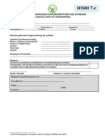 (C) Application Form For Cancellation of Condominium - Kinya