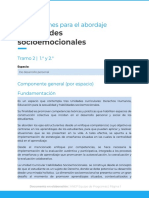 Programa Habilidades Socioemocionales - Tramo 2 - 1° y 2°