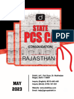 State PCS CA Consolidation (Rajasthan) May 2023